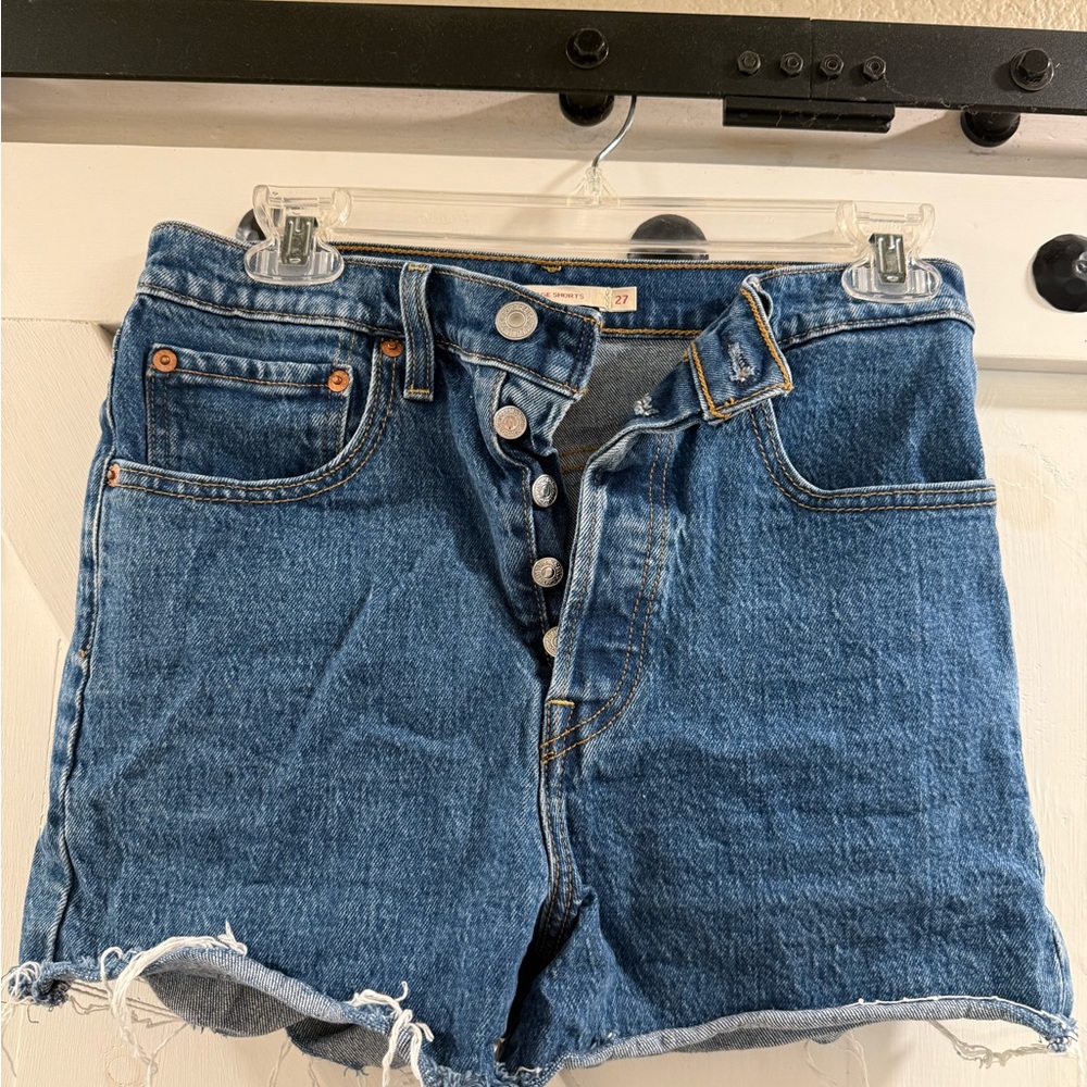 Levi's Classic Blue Jean Shorts